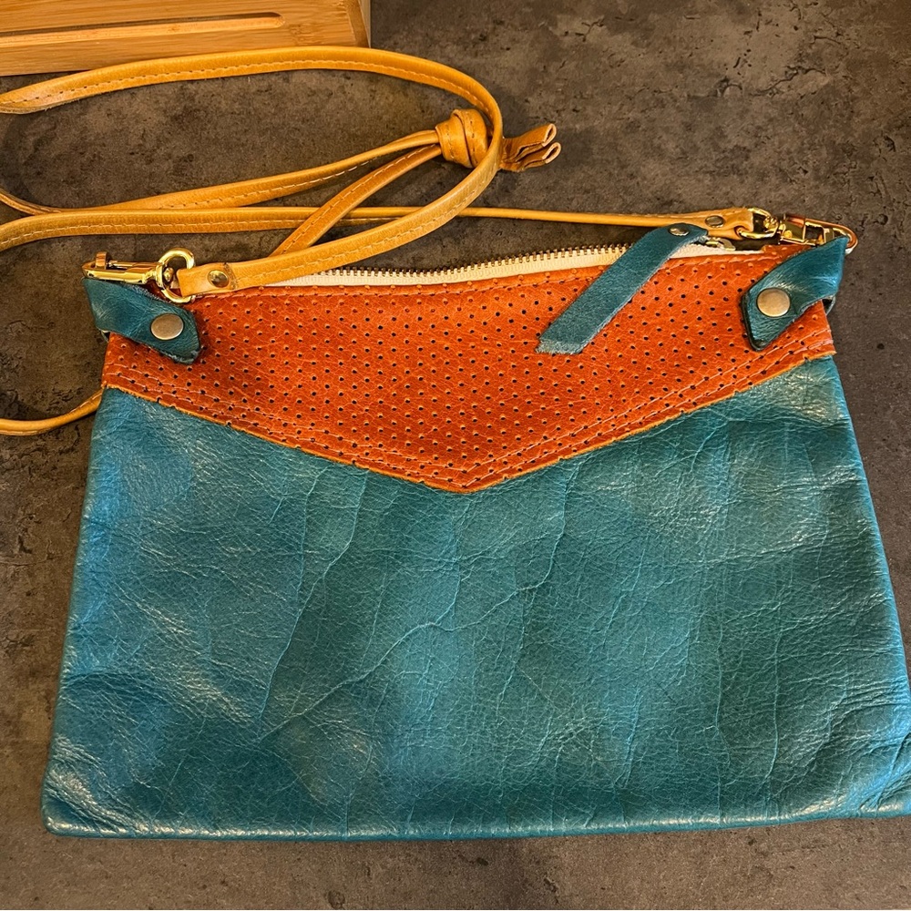 Permanent Baggage genuine leather crossbody purse